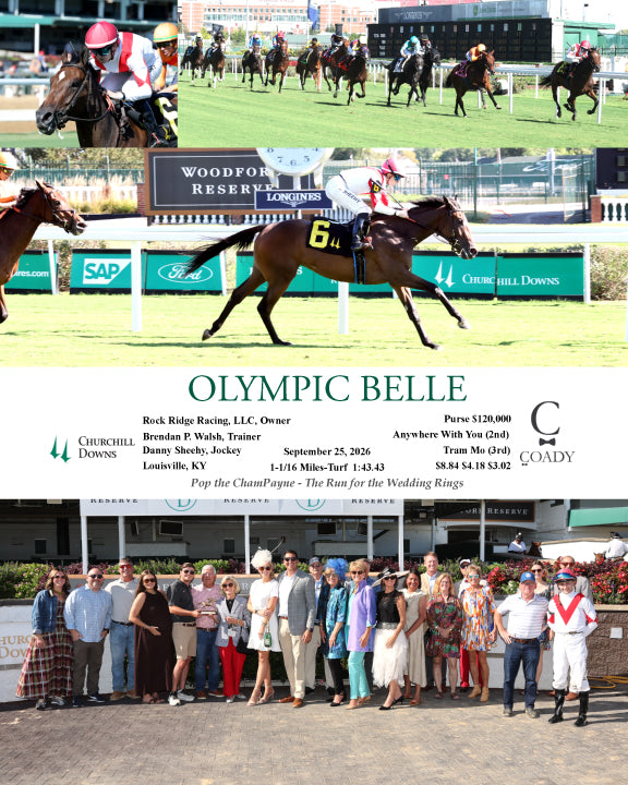 OLYMPIC BELLE - 092526 - Race 07 - CD - Group