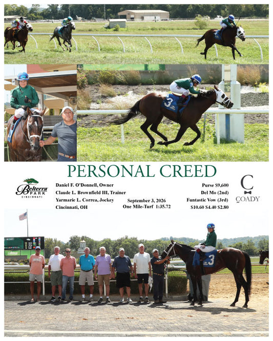 PERSONAL CREED - 090326 - Race 07 - BTP