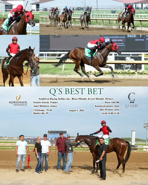 Q'S BEST BET - 08-06-26 - R07 - IND