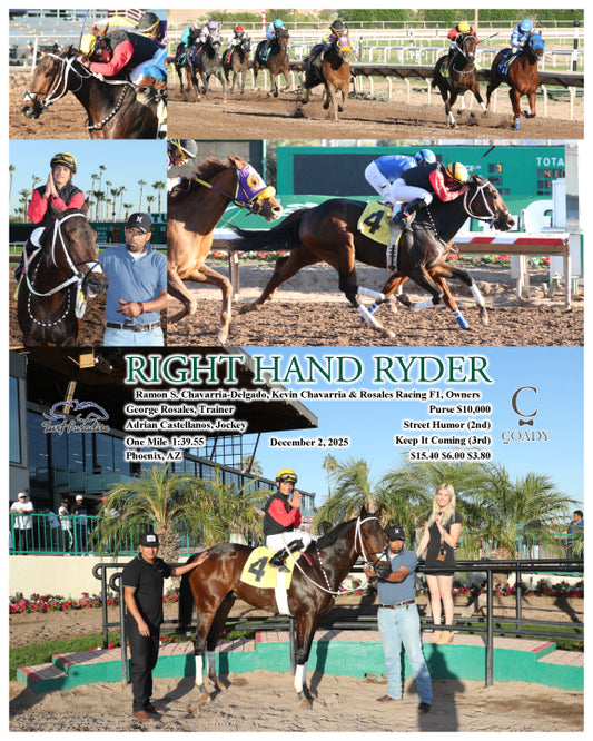 RIGHT HAND RYDER - 12-02-25 - R07 - TUP