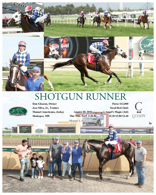 SHOTGUN RUNNER - 08-30-26 - R07 - CBY