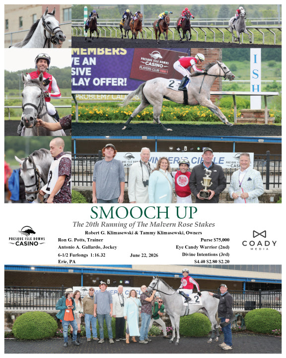 SMOOCH UP - The 20th Running of The Malvern Rose Stakes - 06-22-26 - R07 - PID