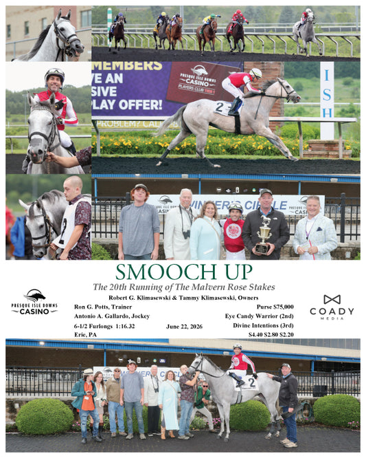 SMOOCH UP - The 20th Running of The Malvern Rose Stakes - 06-22-26 - R07 - PID
