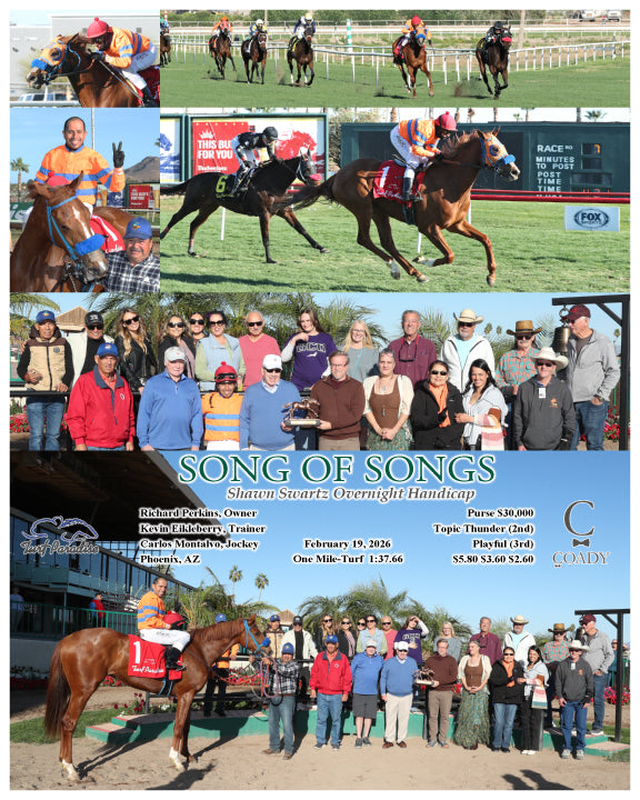 SONG OF SONGS - Shawn Swartz Overnight Handicap - 02-19-26 - R07 - TUP - Coady Media - Kurtis Coady Photography