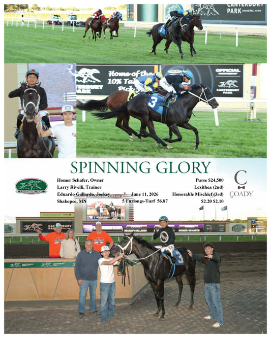 SPINNING GLORY - 06-11-26 - R07 - CBY