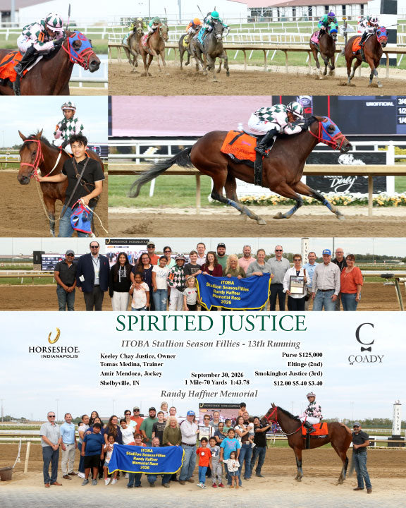 SPIRITED JUSTICE - ITOBA Stallion Season Fillies - 13th Running - 09-30-26 - R07 - IND