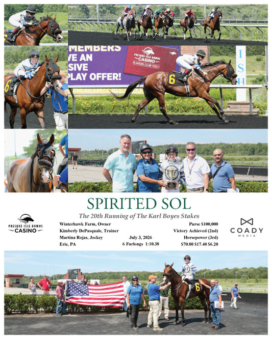 SPIRITED SOL - The 20th Running of The Karl Boyes Stakes - 07-03-26 - R07 - PID