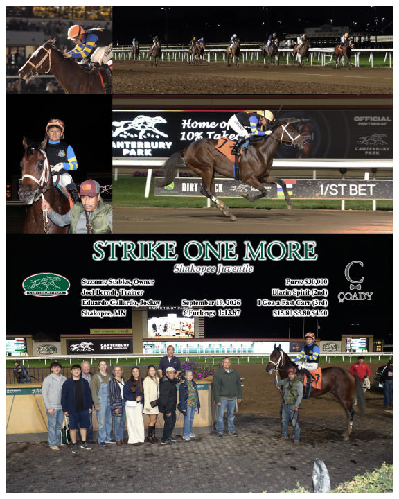 STRIKE ONE MORE - Shakopee Juvenile - 09-19-26 - R07 - CBY