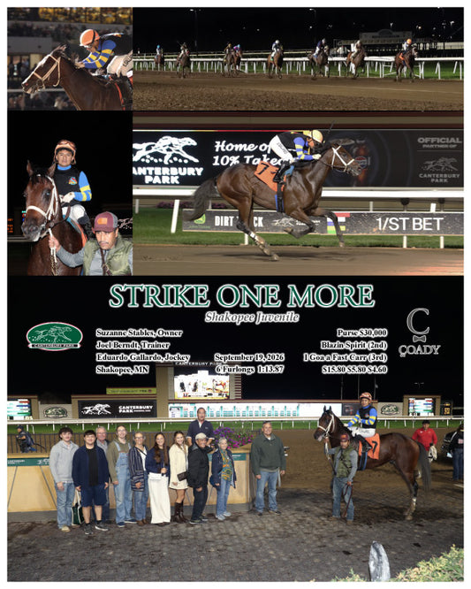 STRIKE ONE MORE - Shakopee Juvenile - 09-19-26 - R07 - CBY