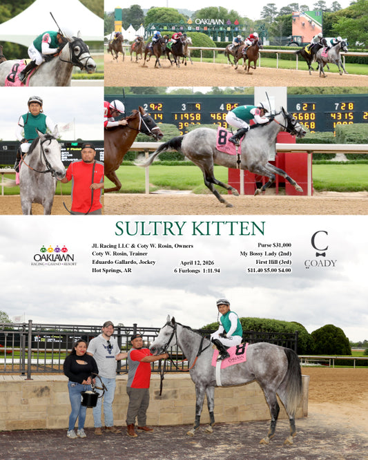 SULTRY KITTEN - 041226 - Race 07 - OP - Coady Media - Kurtis Coady Photography