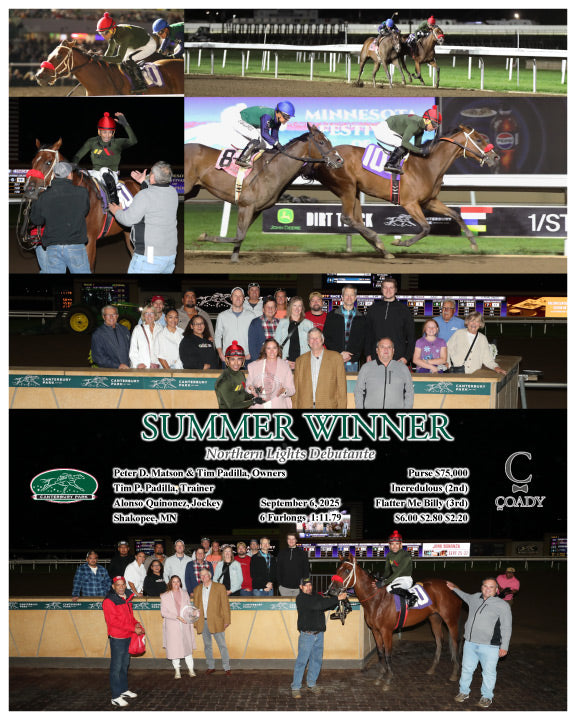 SUMMER WINNER - Northern Lights Debutante - 09-06-25 - R07 - CBY - Coady Media - Kurtis Coady Photography