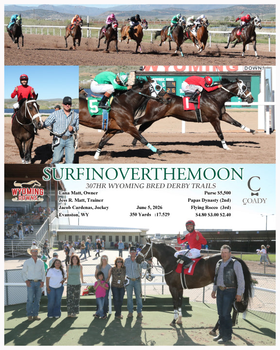 SURFINOVERTHEMOON - 307HR WYOMING BRED DERBY TRAILS - 06-05-26 - R07 - WYO