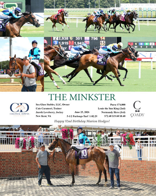 THE MINKSTER - 062526 - Race 07 - CNL