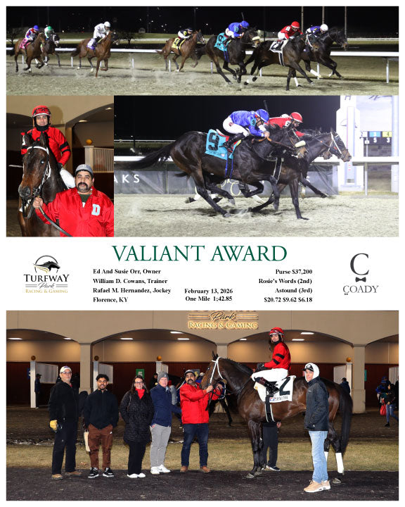 VALIANT AWARD - 02-13-26 - R07 - TP - Coady Media - Kurtis Coady Photography