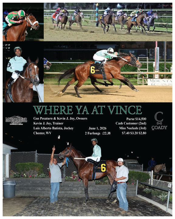 WHERE YA AT VINCE - 06-01-26 - R07 - MNR