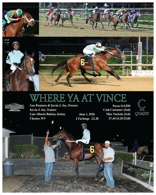 WHERE YA AT VINCE - 06-01-26 - R07 - MNR
