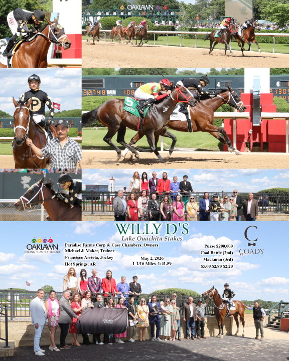 WILLY D'S - Lake Ouachita Stakes - 05-02-26 - R07 - OP - Coady Media - Kurtis Coady Photography