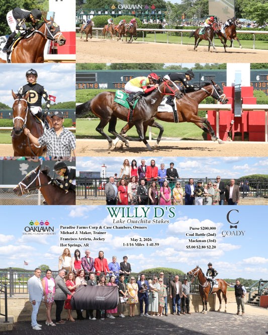 WILLY D'S - Lake Ouachita Stakes - 05-02-26 - R07 - OP - Coady Media - Kurtis Coady Photography