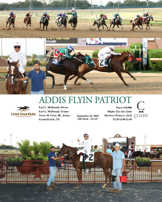 ADDIS FLYIN PATRIOT - 09-24-26 - R08 - LSP - Coady Media - Kurtis Coady Photography