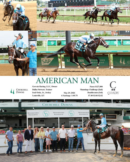 AMERICAN MAN - 052926 - Race 08 - CD