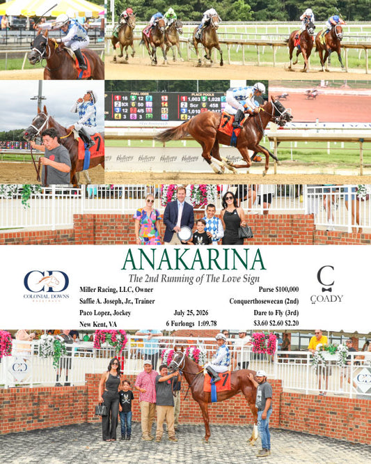 ANAKARINA - The 2nd Running of The Love Sign - 07-25-26 - R08 - CNL