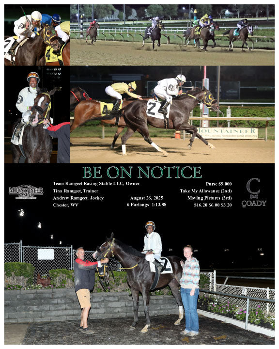 BE ON NOTICE - 08-26-25 - R08 - MNR - Coady Media - Kurtis Coady Photography