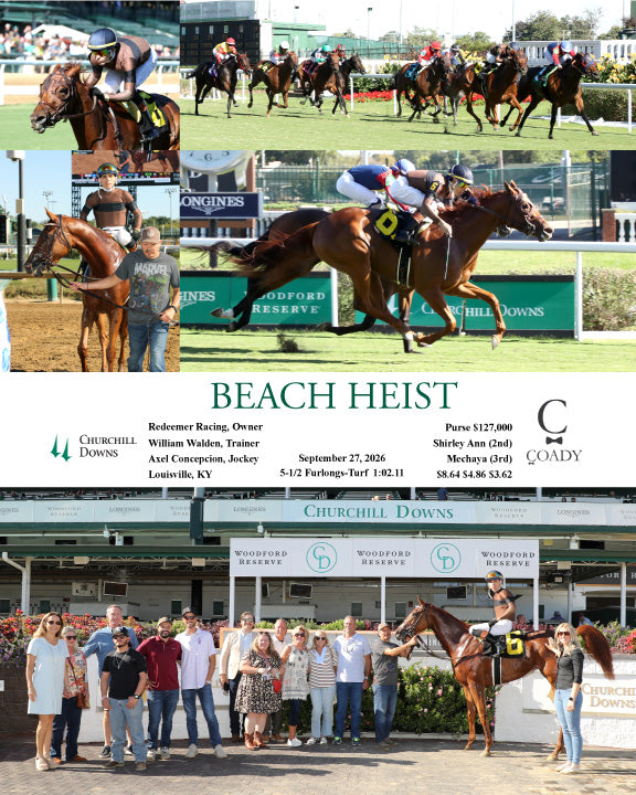 BEACH HEIST - 092726 - Race 08 - CD