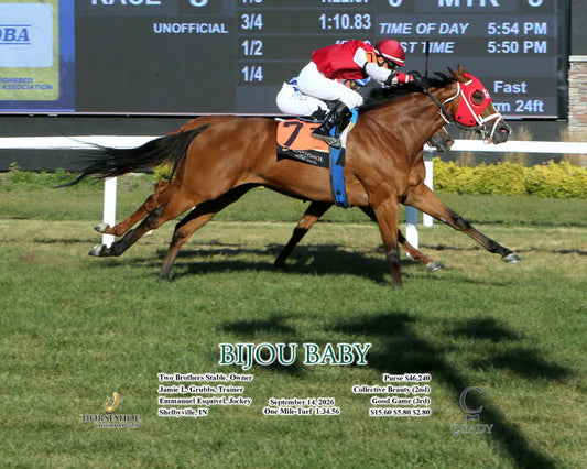 BIJOU BABY - 09-14-26 - R08 - IND - Action