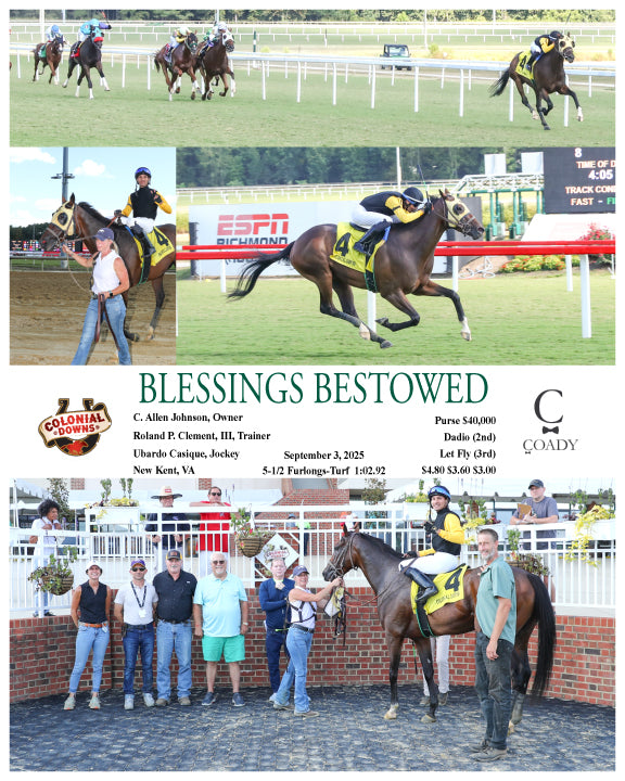 BLESSINGS BESTOWED - 09-03-25 - R08 - CNL - Coady Media - Kurtis Coady Photography