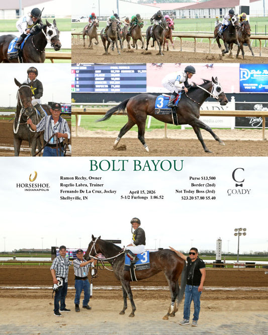 BOLT BAYOU - 04-15-26 - R08 - IND - Coady Media - Kurtis Coady Photography