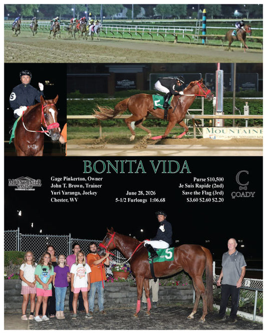 BONITA VIDA - 06-28-26 - R08 - MNR