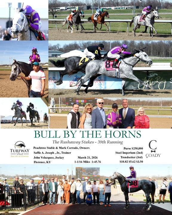 Open R08 File BULL BY THE HORNS - Rushaway Stakes - 39th Running - 03-21-26 - R08 ...