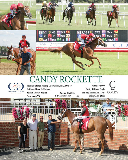 CANDY ROCKETTE - 08-30-26 - R08 - CNL