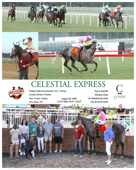 CELESTIAL EXPRESS - 08-29-25 - R08 - CNL - Coady Media - Kurtis Coady Photography