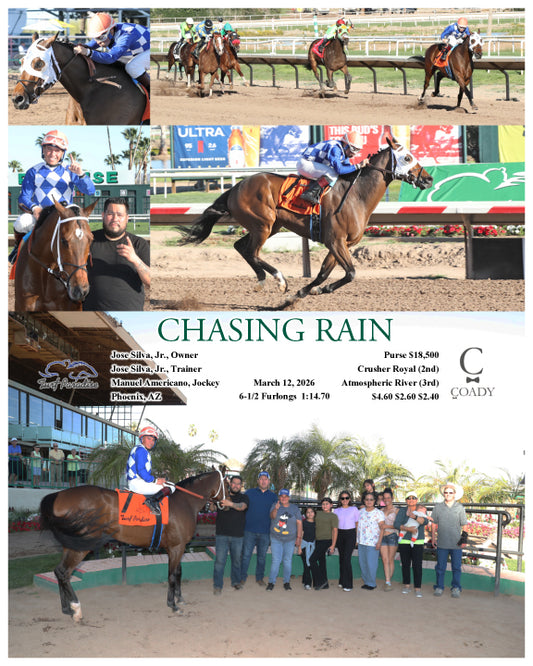 CHASING RAIN - 03-12-26 - R08 - TUP - Coady Media - Kurtis Coady Photography