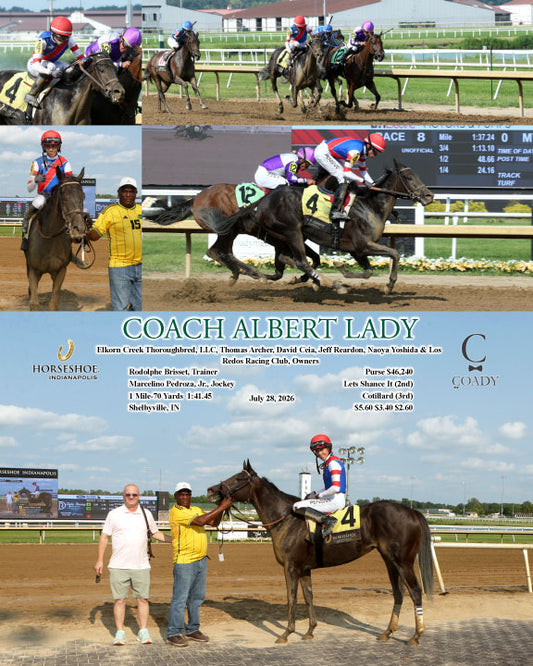 COACH ALBERT LADY - 07-28-26 - R08 - IND