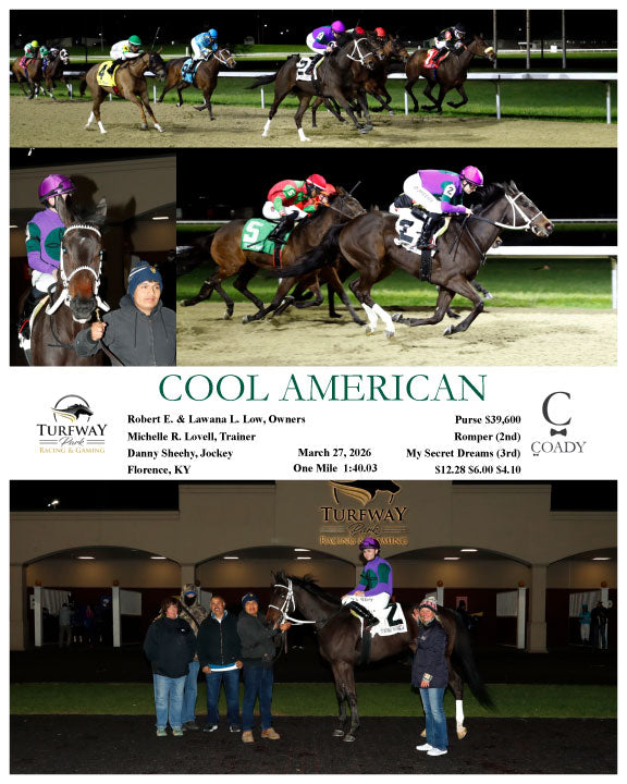 COOL AMERICAN - 032726 - Race 08 - TP - Coady Media - Kurtis Coady Photography