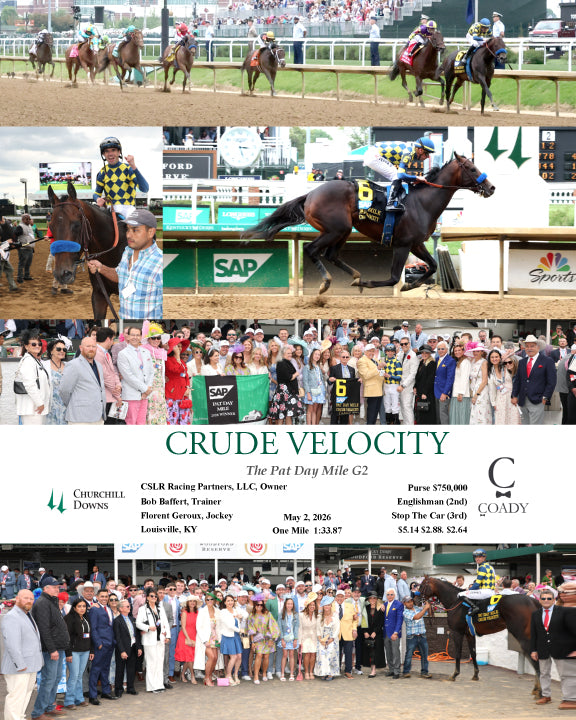 Open R08 File CRUDE VELOCITY - The Pat Day Mile G2 - 05-02-26 - R08 - CD – Coady ...