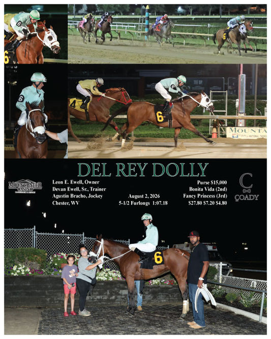 DEL REY DOLLY - 08-02-26 - R08 - MNR