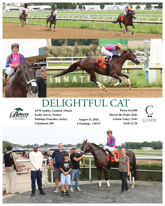 DELIGHTFUL CAT - 081526 - Race 08 - BTP