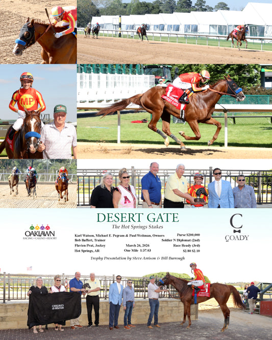 DESERT GATE - The Hot Springs Stakes - 03-26-26 - R08 - OP - Coady Media - Kurtis Coady Photography