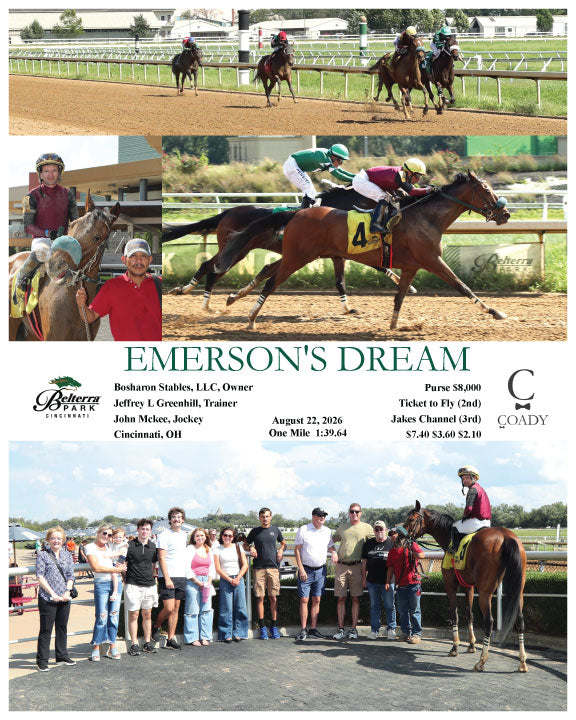 EMERSON'S DREAM - 082226 - Race 08 - BTP