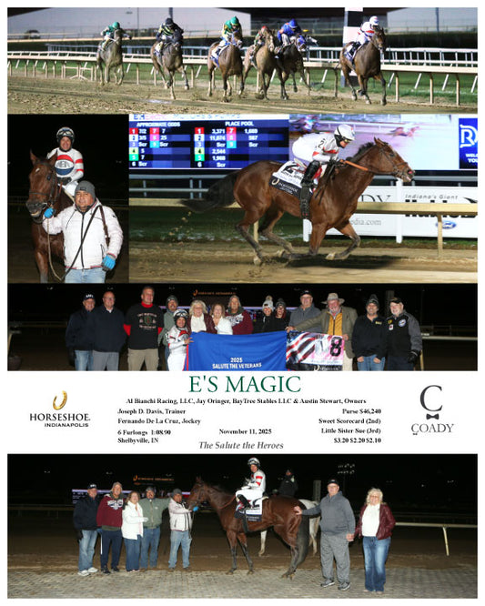 E'S MAGIC - 11-11-25 - R08 - IND