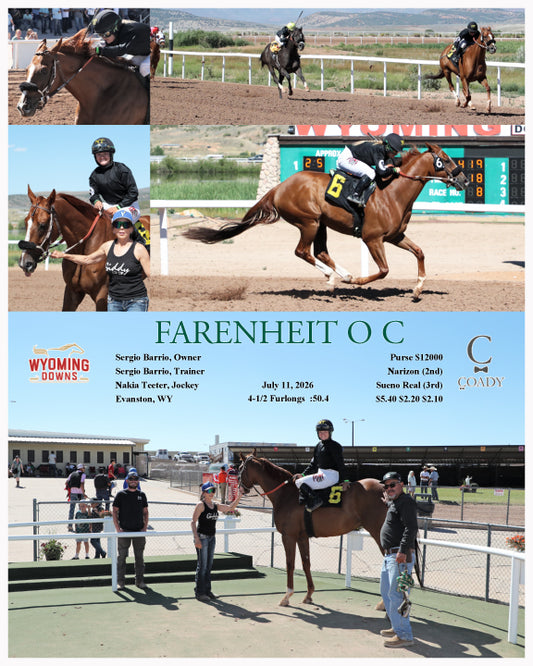 FARENHEIT O C - 07-11-26 - R08 - WYO