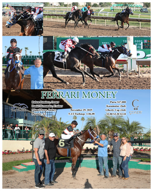 FERRARI MONEY - 11-29-25 - R08 - TUP