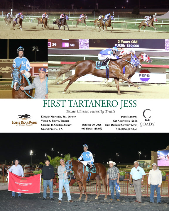 FIRST TARTANERO JESS - Texas Classic Futurity Trials - 10-30-26 - R08 - LS - Coady Media - Kurtis Coady Photography