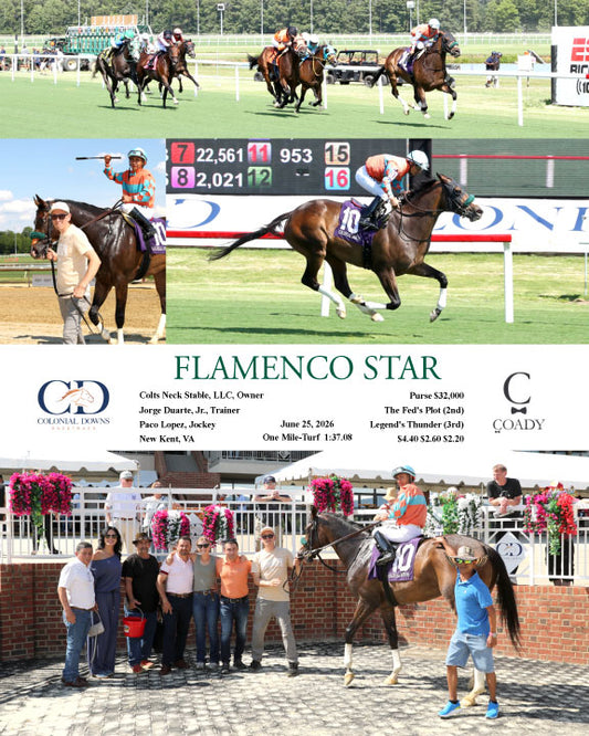 FLAMENCO STAR - 062526 - Race 08 - CNL