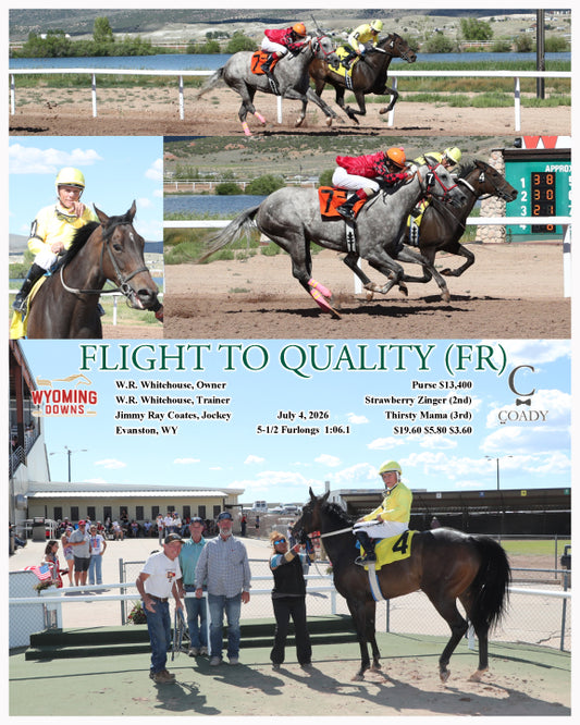 FLIGHT TO QUALITY (FR) - 07-04-26 - R08 - WYO