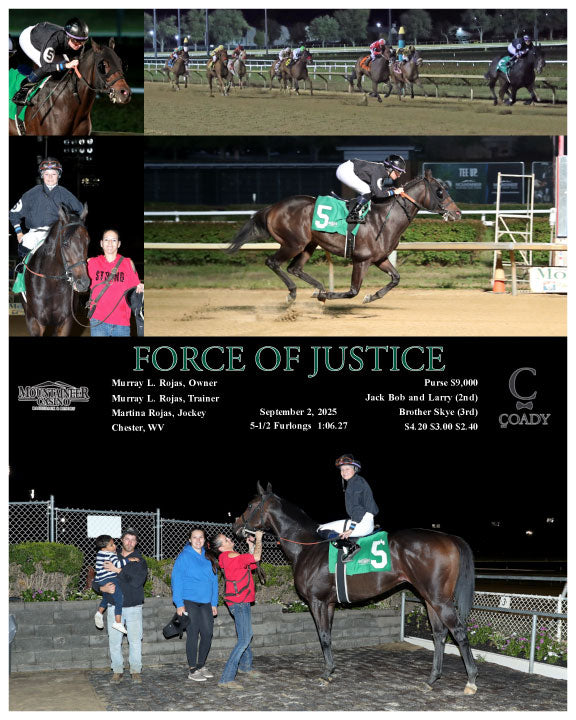 FORCE OF JUSTICE - 09-02-25 - R08 - MNR - Coady Media - Kurtis Coady Photography