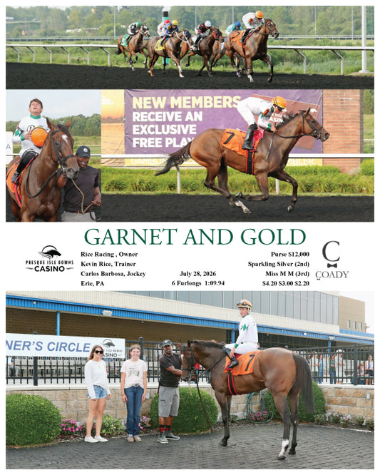 GARNET AND GOLD - 07-28-26 - R08 - PID